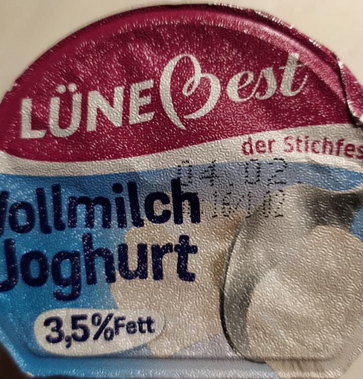 Fotografie - Vollmilch Joghurt 3,5% LüneBest