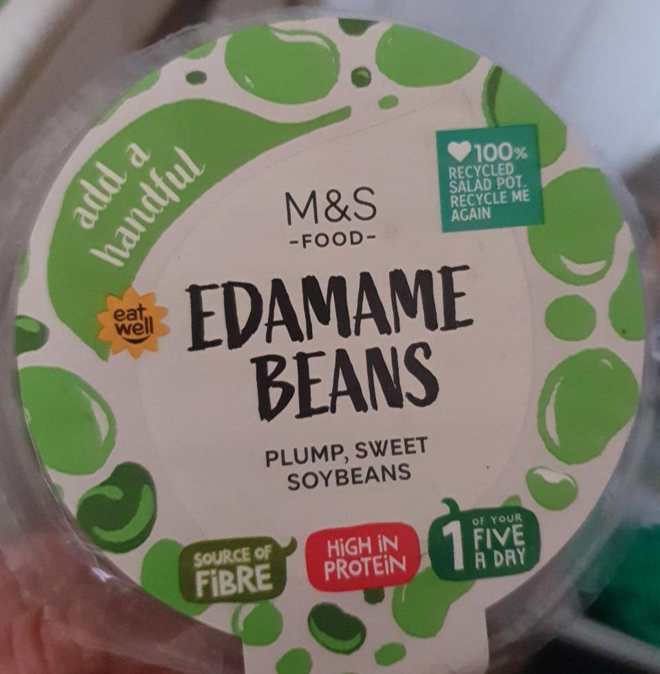 Fotografie - Edamame Beans plump, sweet soybeans M&S Food