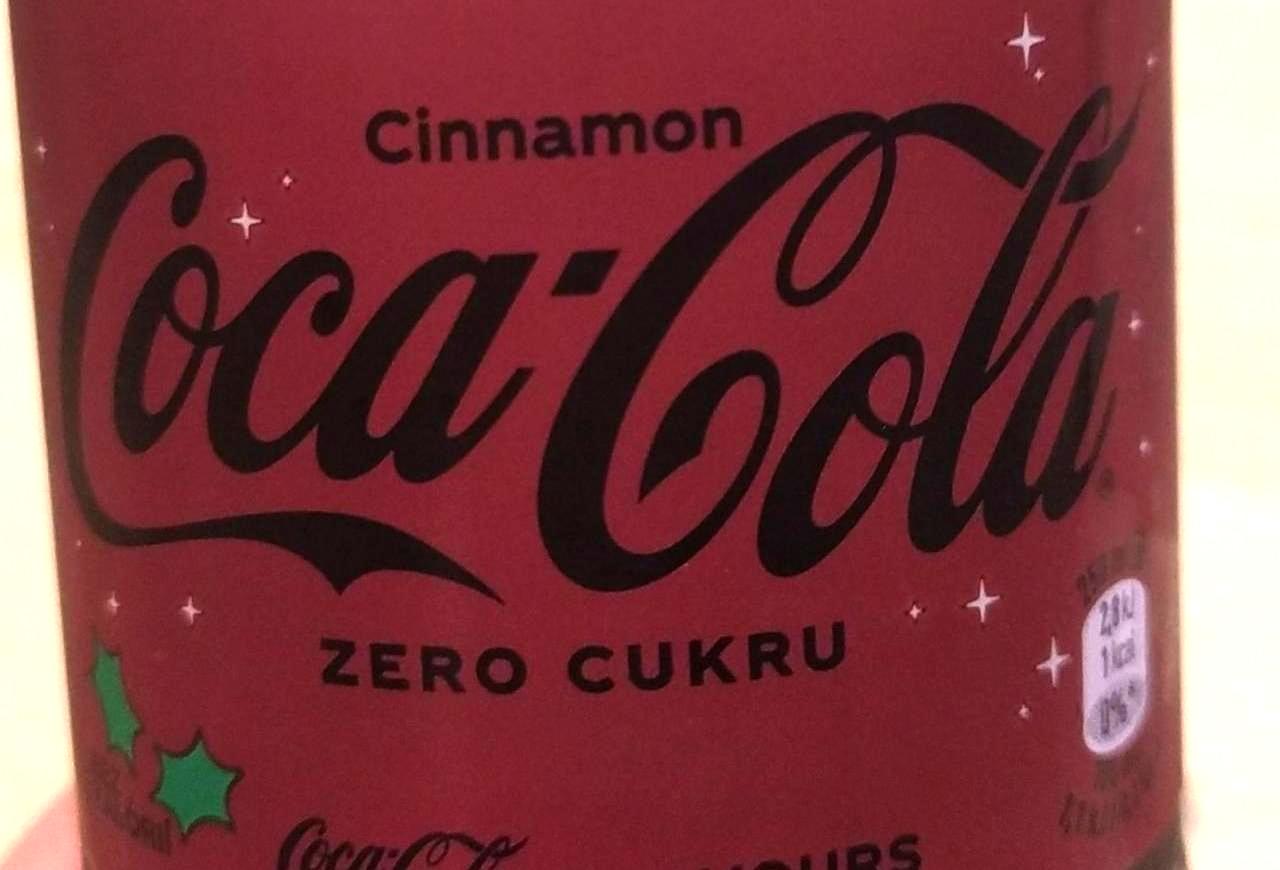 Fotografie - Cinnamon zero Coca-Cola