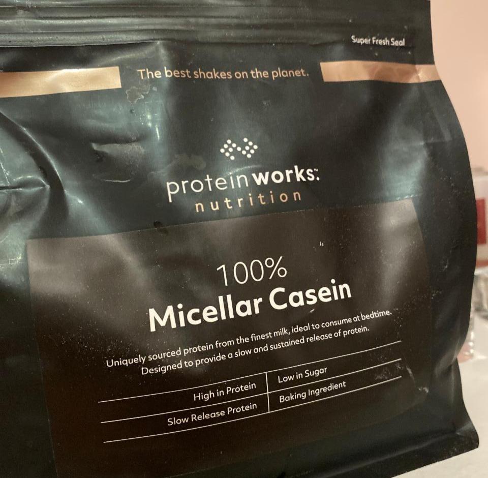 Fotografie - Micellar Casein Protein Nutrition