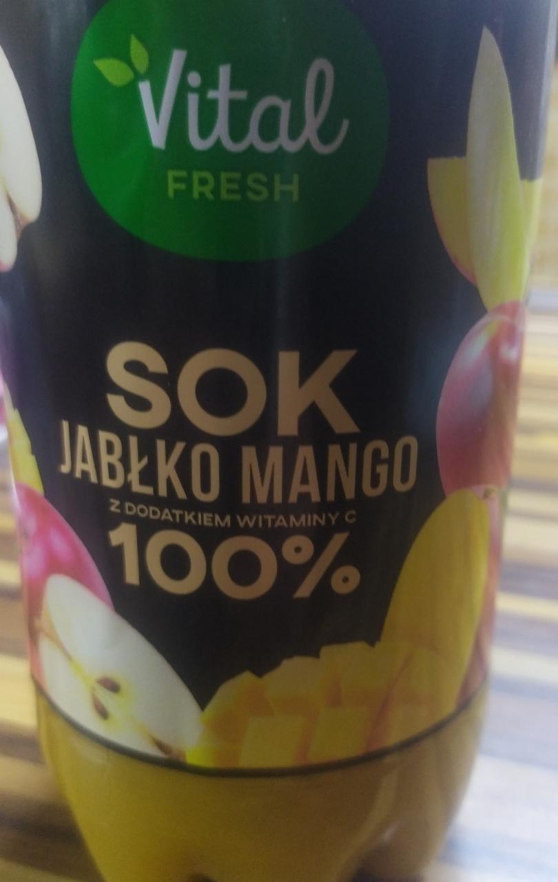 Fotografie - 100% Sok jabłko mango Vital fresh