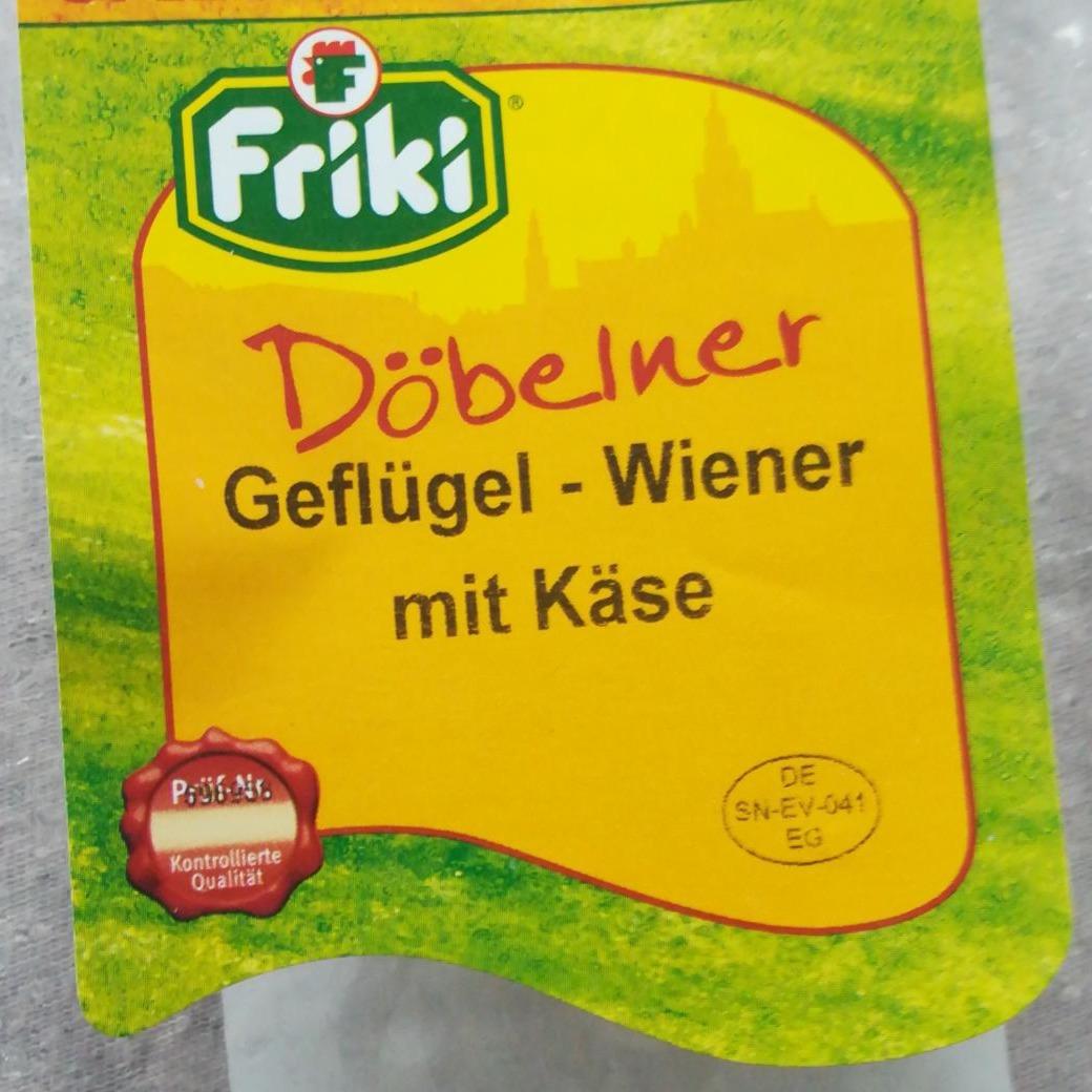 Fotografie - Döbelner Geflügel-Wiener mit Käse Friki