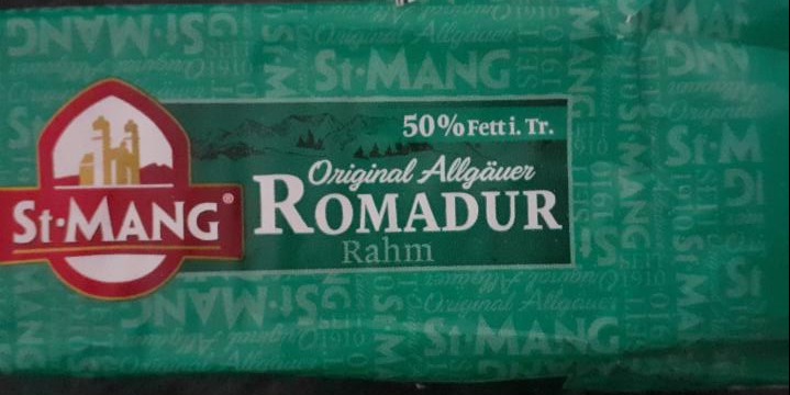 Fotografie - Original Allgäurer Rahm-Romadur 50% Fett St. Mang