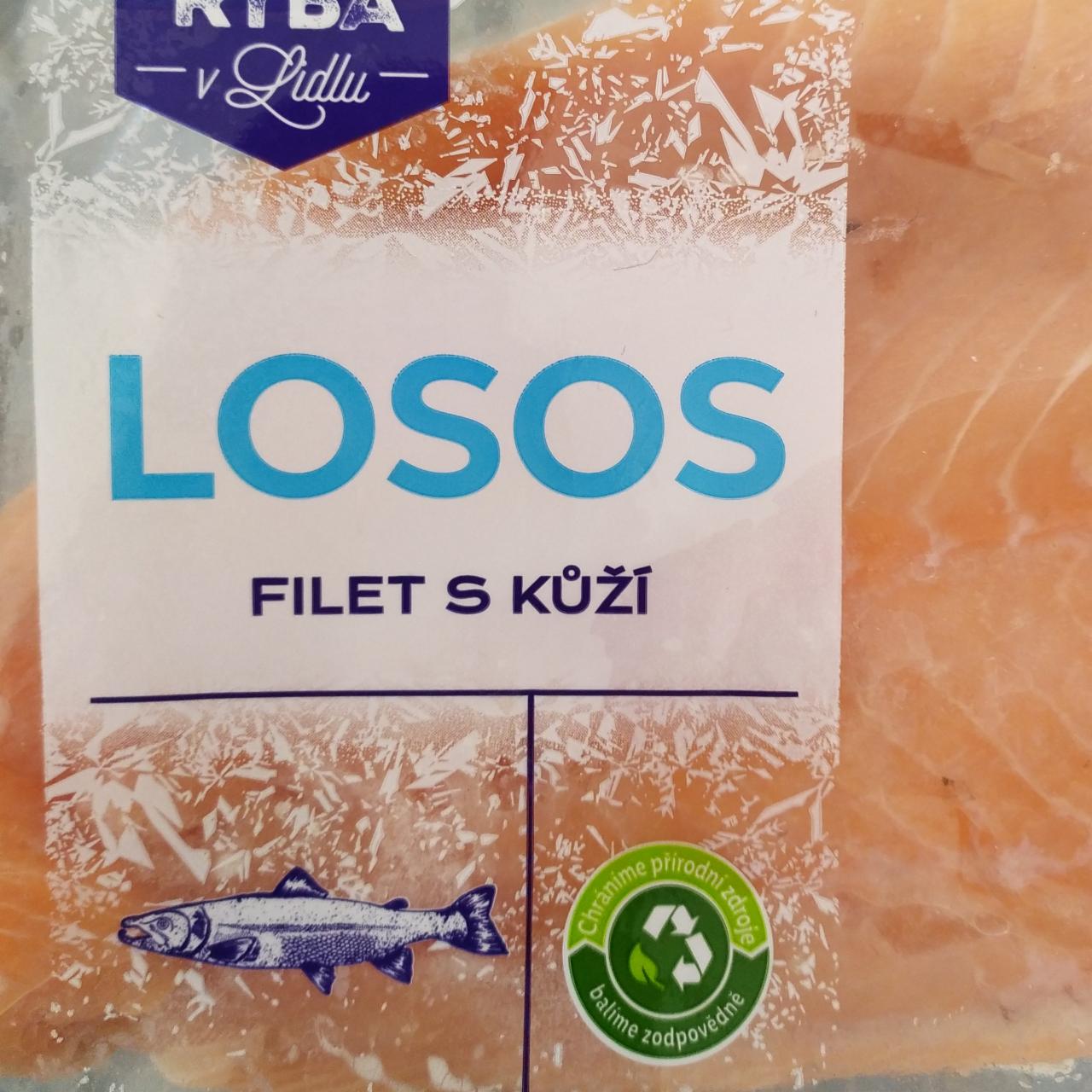 Fotografie - Losos filet s kůží Čerstvá ryba v Lidlu