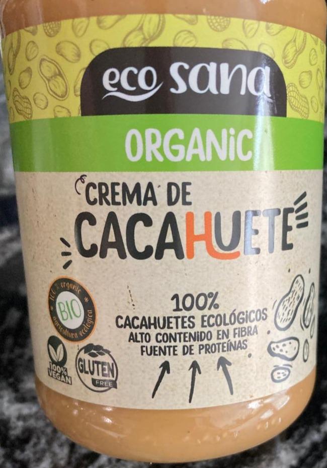 Fotografie - Organic Crema de Cacahuete Ecosana