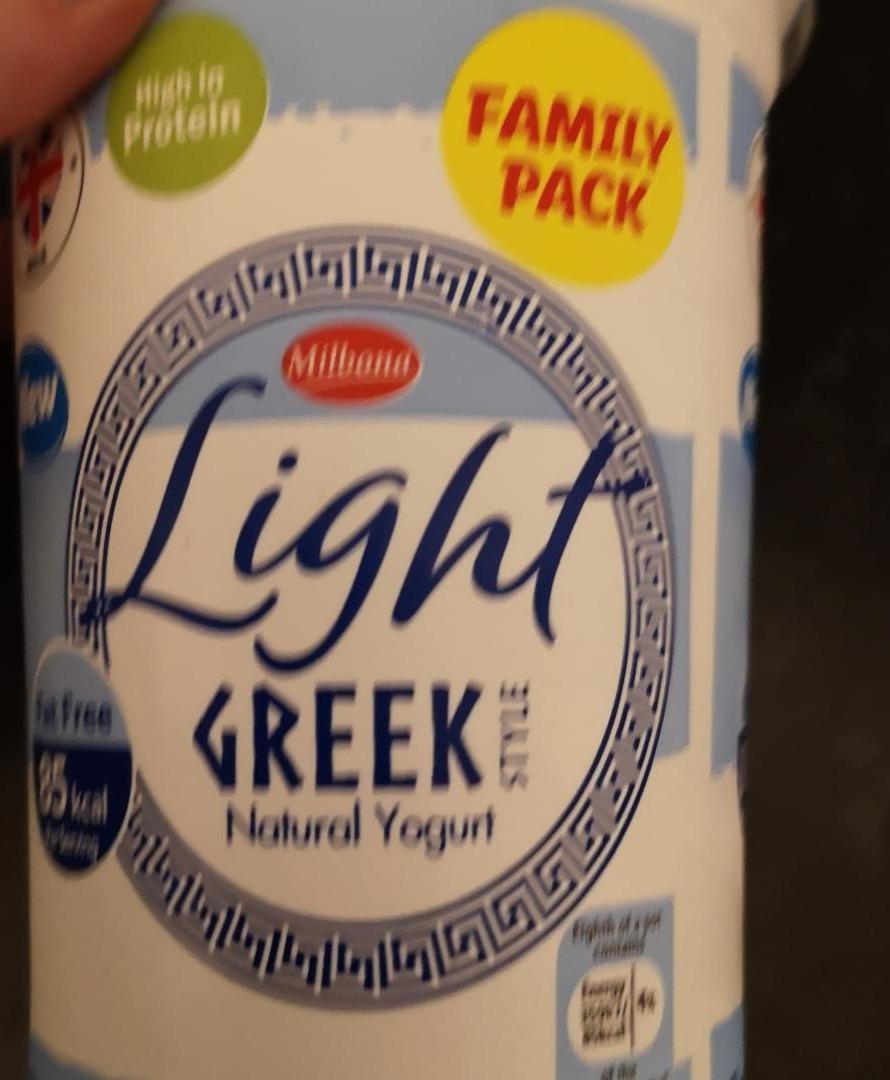 Fotografie - Light Greek Style Yogurt Milbona