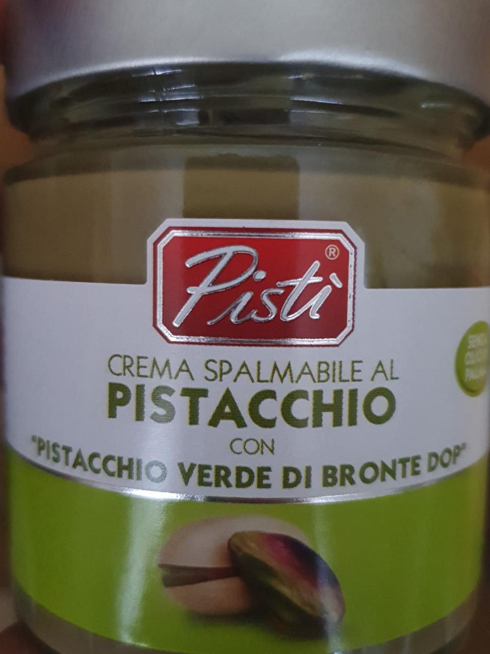 Fotografie - Crema spalmabile al Pistacchio Verde di Bronte DOP Pistì