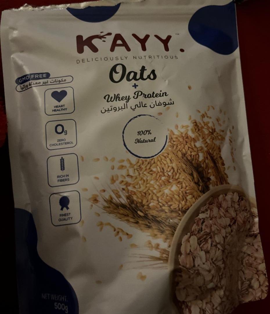 Fotografie - Oats+ Whey Protein Oatmeal Kayy