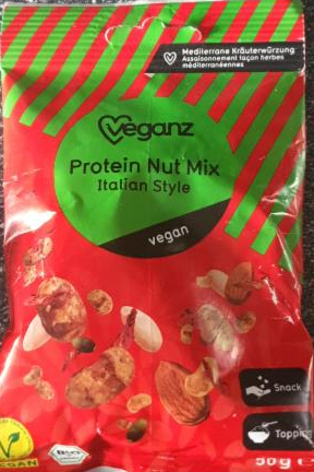 Fotografie - Veganz protein nut mix Italian Style