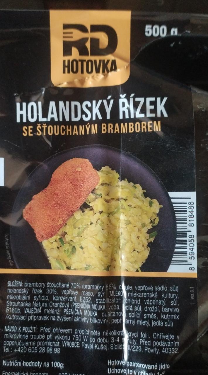 Fotografie - Holandský řízek se šťouchaným bramborem RD Hotovka