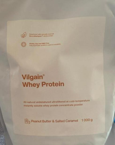 Fotografie - Whey Protein Peanut butter & Salted caramel Vilgain
