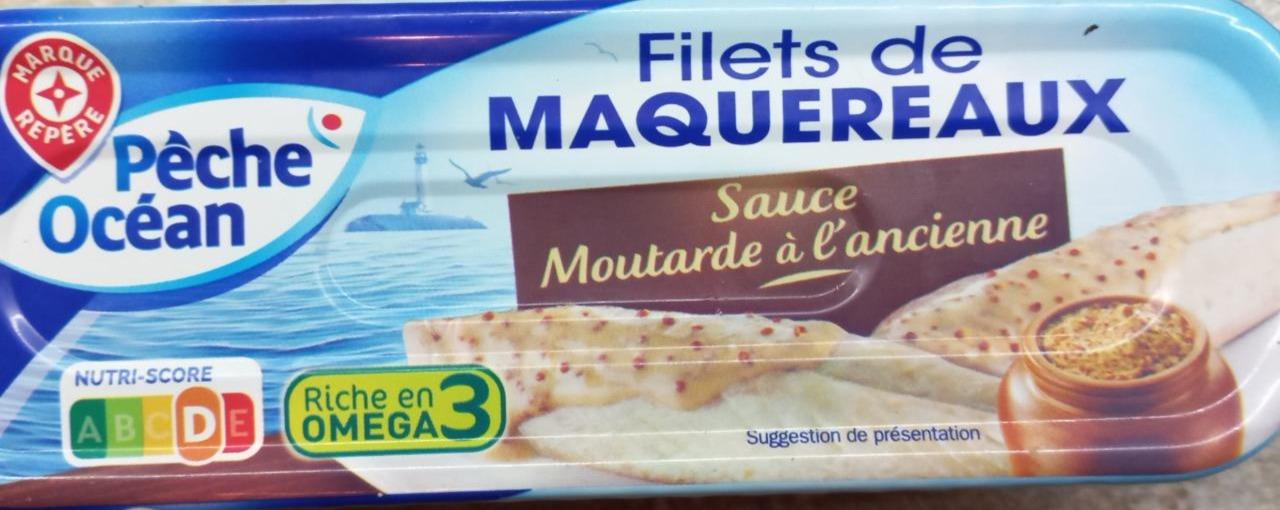 Fotografie - Filets de Maquereaux Sauce Moutarde à l'ancienne Pêche Océan