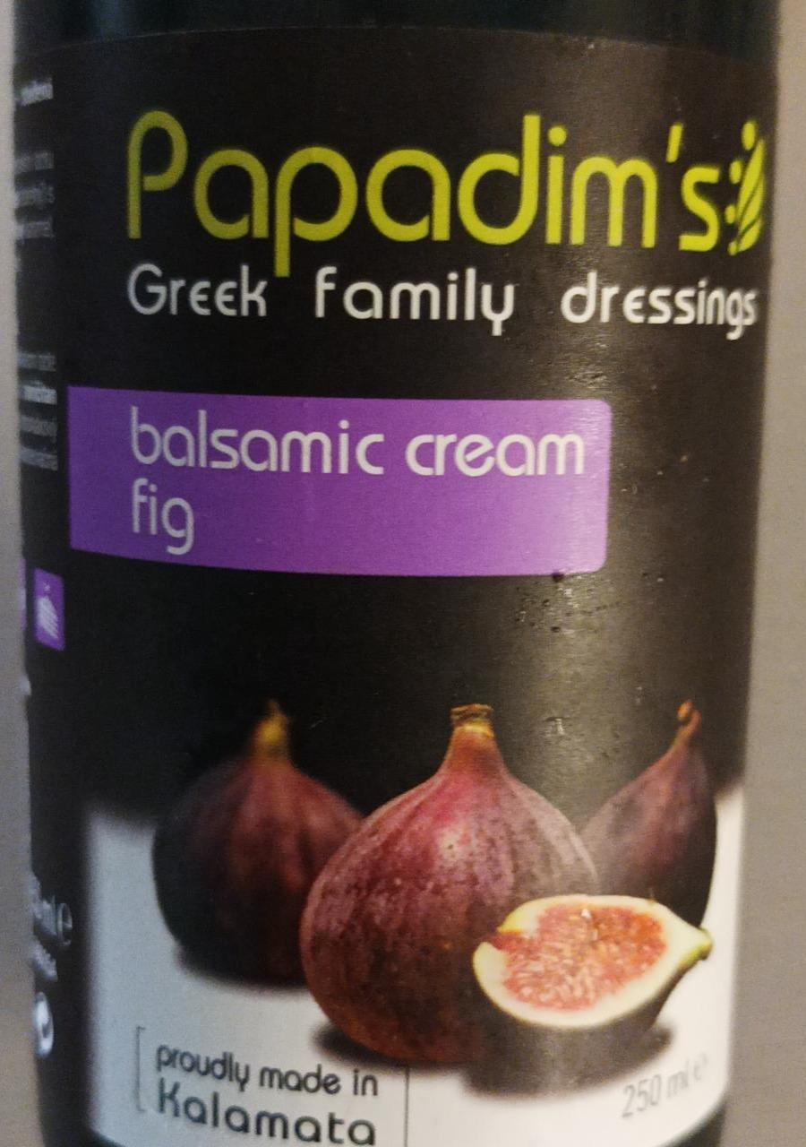 Fotografie - Balsamic cream fig Papadim’s