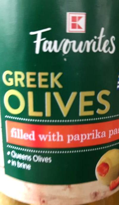 Fotografie - Greek olives filled with paprika pasta K-Classic
