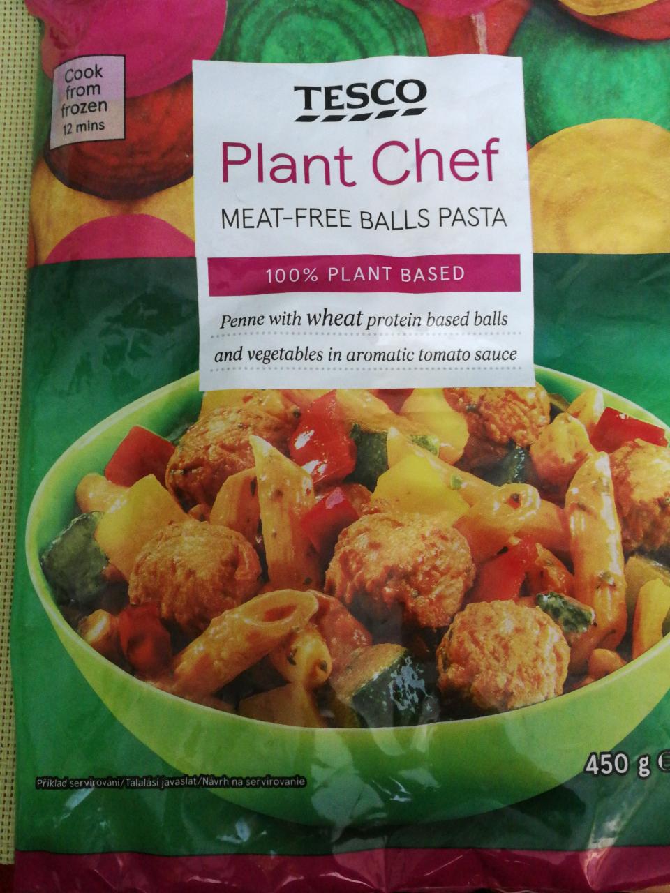 Fotografie - Plant Chef meat-free balls pasta Tesco