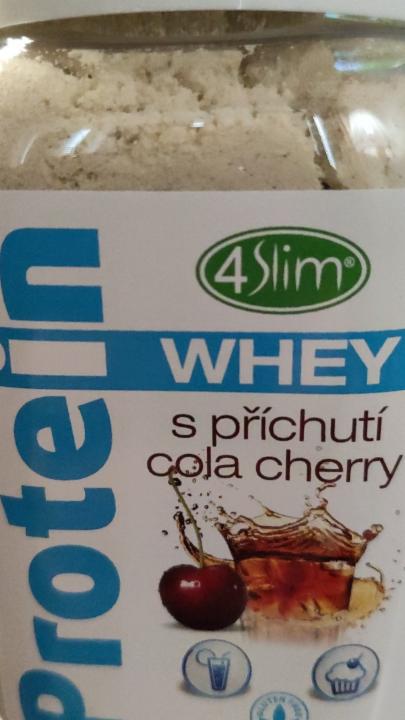 Fotografie - whey protein cola cherry 4Slim