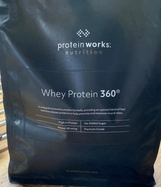 Fotografie - Whey Protein 360 Salted caramel bandit TPW