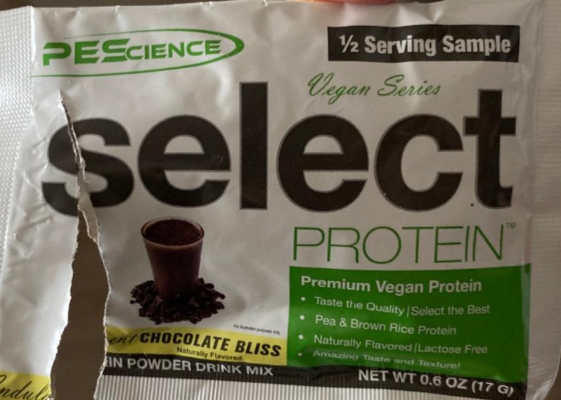 Fotografie - Select Protein Chocolate Bliss Pescience