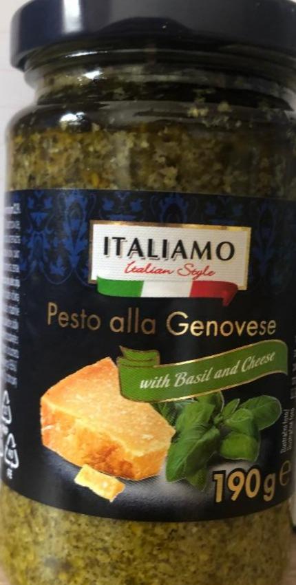 Fotografie - ITALIAMO Pesto alla Genovese s bazalkou a sýrem 