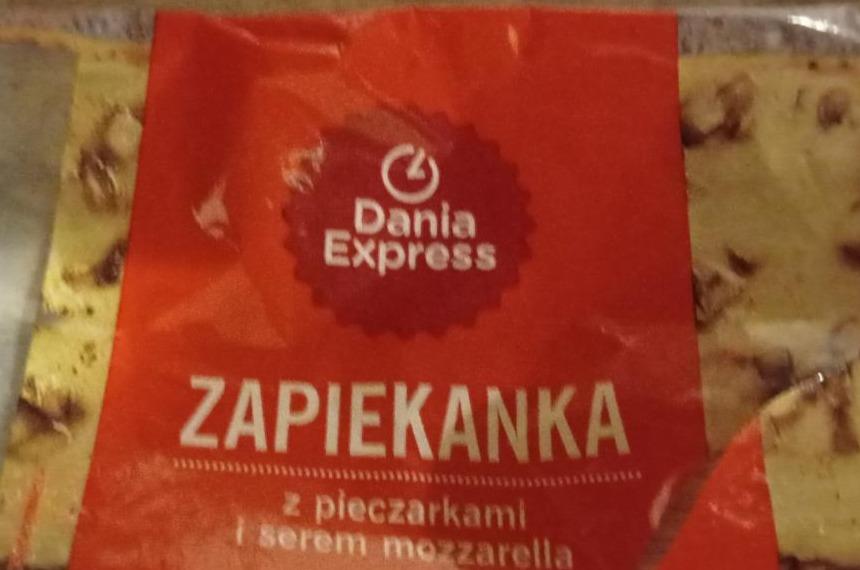Fotografie - Zapiekanka z pieczarkami smażonymi i serem mozzarella Dania Express