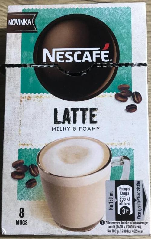 Fotografie - Latte milky & foamy Nescafé