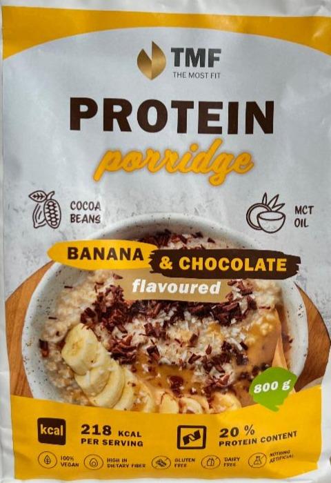 Fotografie - Protein porridge Banana & Chocolate flavoured TMF