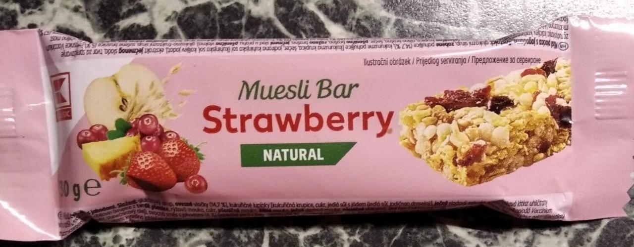 Fotografie - Muesli bar Strawberry K-Classic
