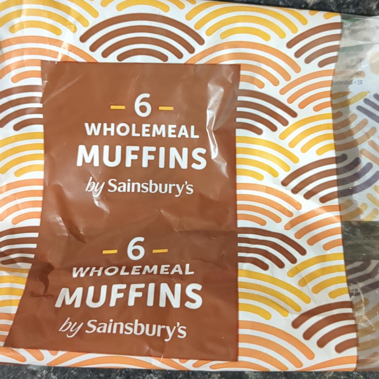 Fotografie - Wholemeal Muffins by Sainsbury's