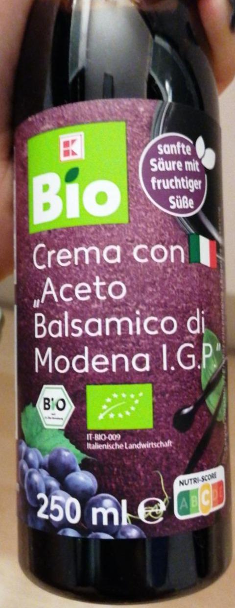 Fotografie - Crema con Aceto Balsamico di Modena I.G.P. K-Bio