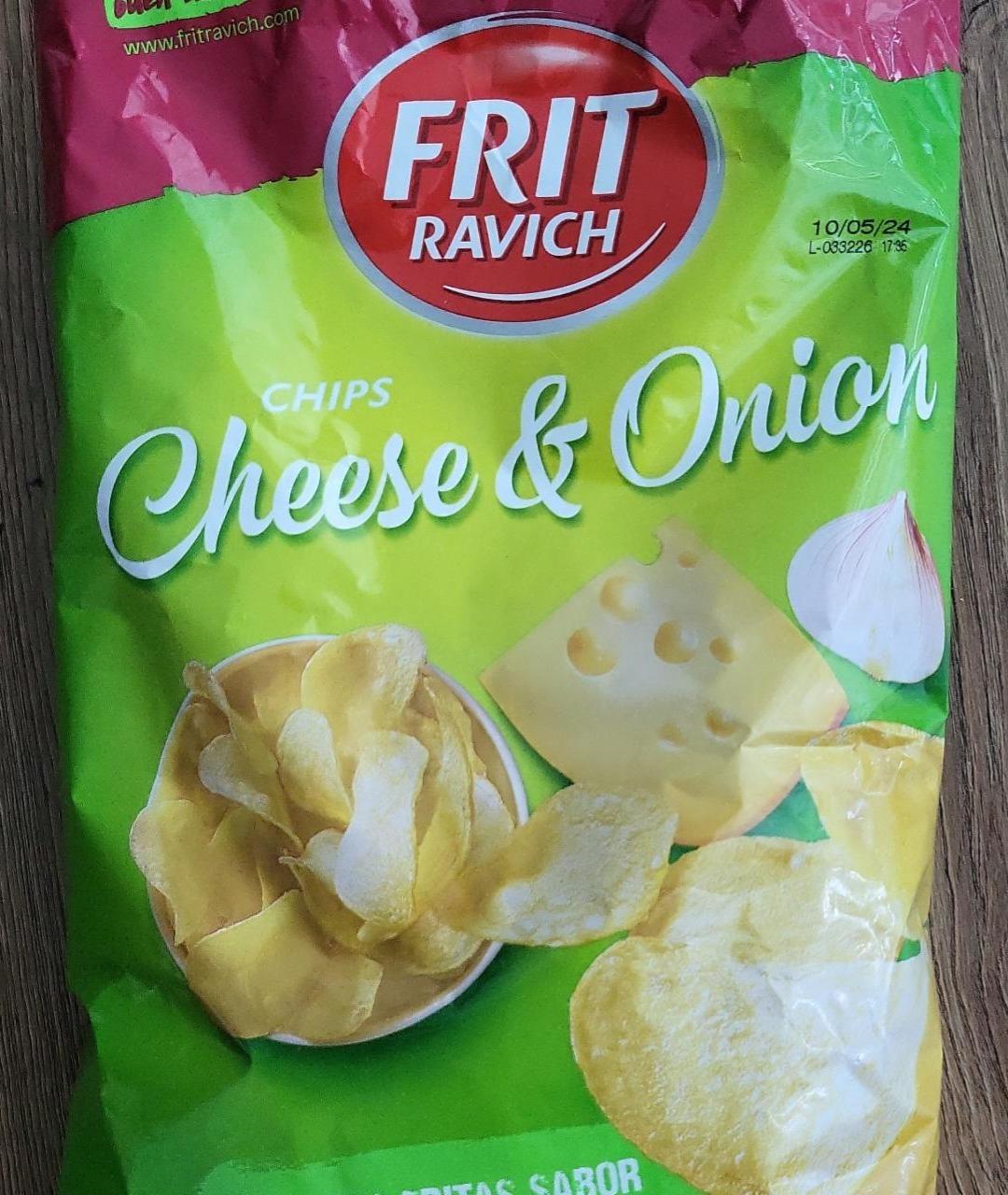 Fotografie - Chips Cheese & Onion Frit Ravich