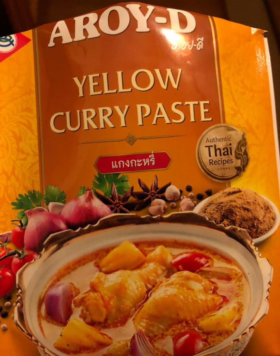 Fotografie - Yellow Curry Paste Aroy-D