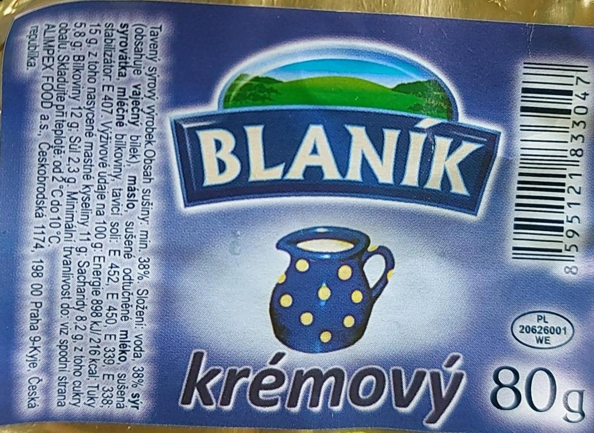 Fotografie - Krémový sýr 38% Blaník