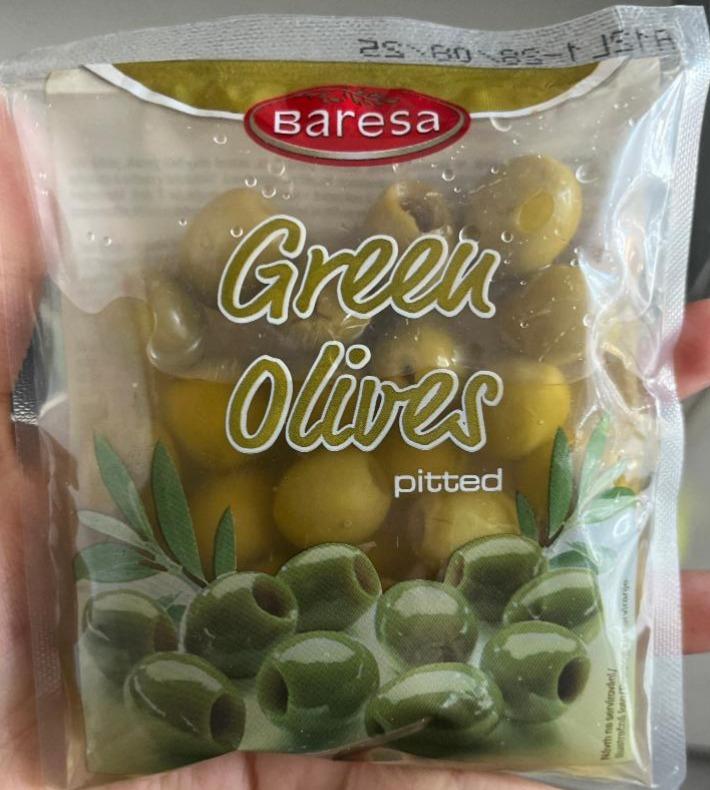 Fotografie - Green Olives Pitted Baresa