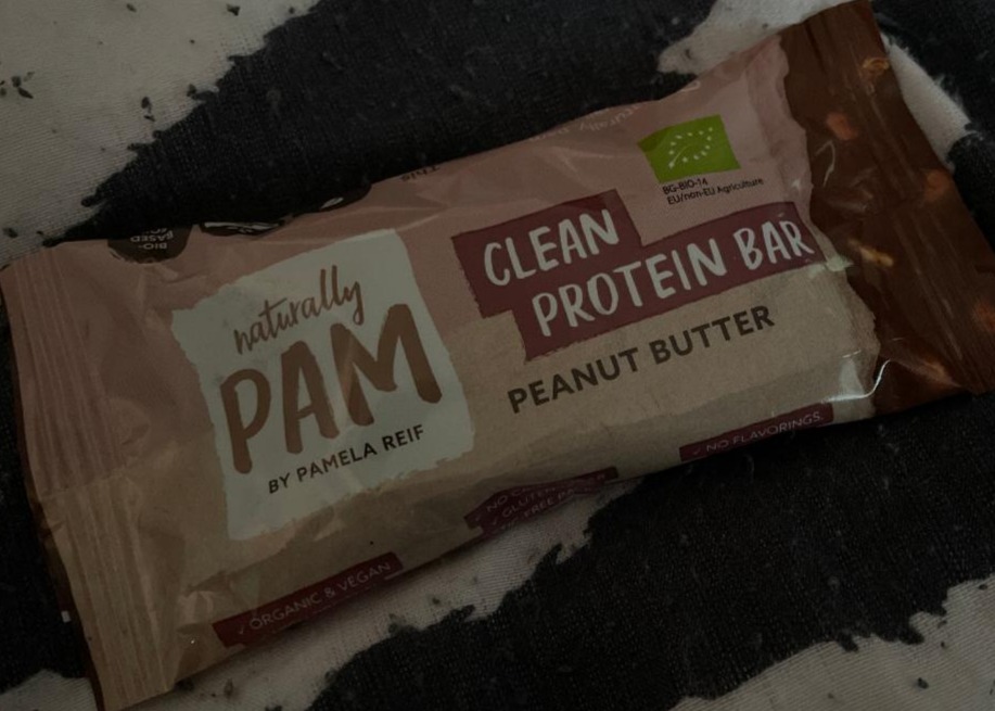 Fotografie - Bio Clean Protein Bar Peanut Butter Naturally Pam