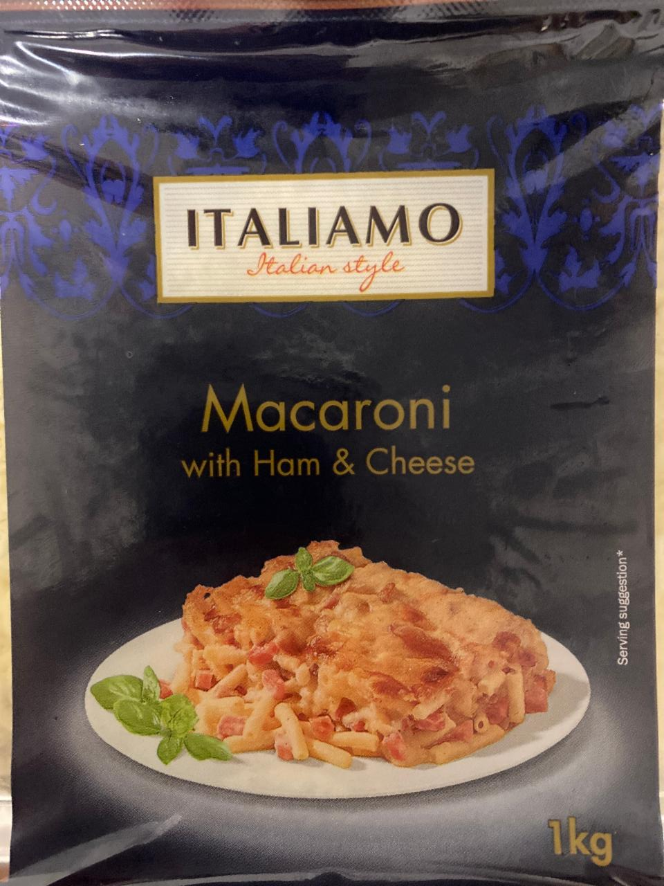 Fotografie - Macaroni with ham & cheese Italiamo