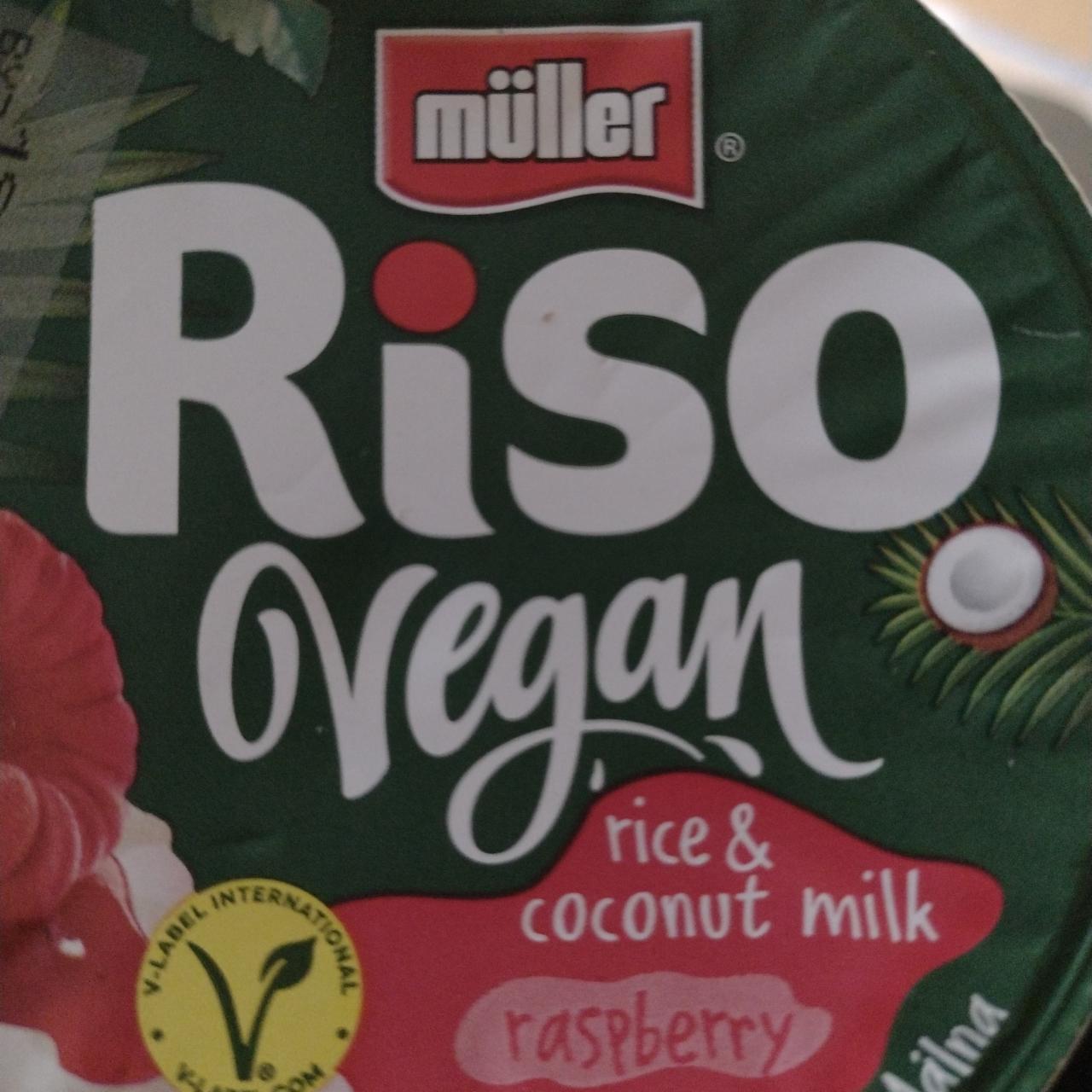 Fotografie - Riso vegan Rice & Coconut milk Raspberry Müller