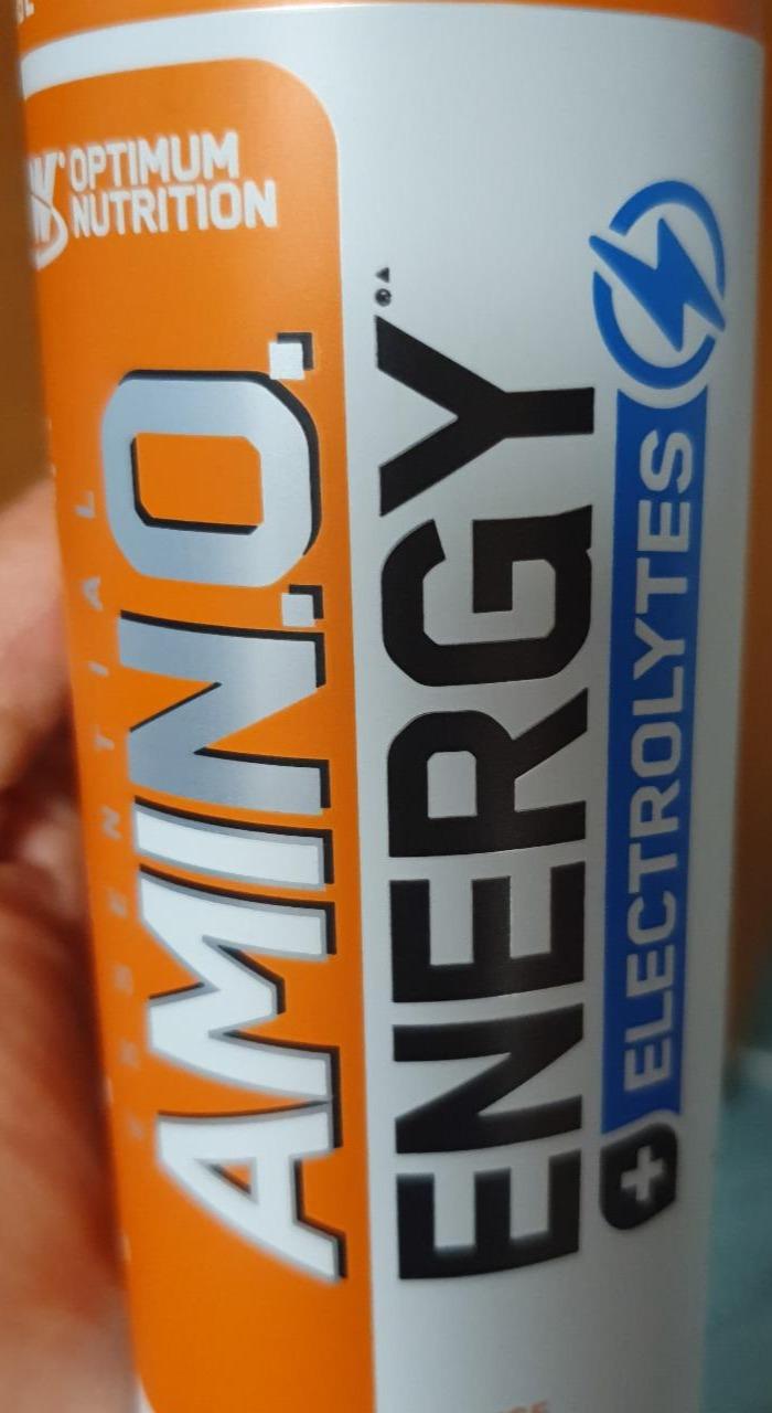 Fotografie - Essential Amino Energy + Electrolytes Orange Optimum Nutrition