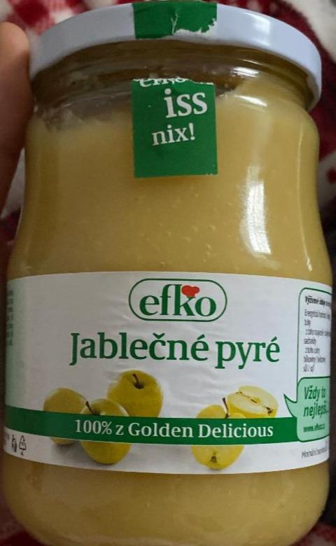 Fotografie - Jablečné pyré 100% z Golden delicious Efko