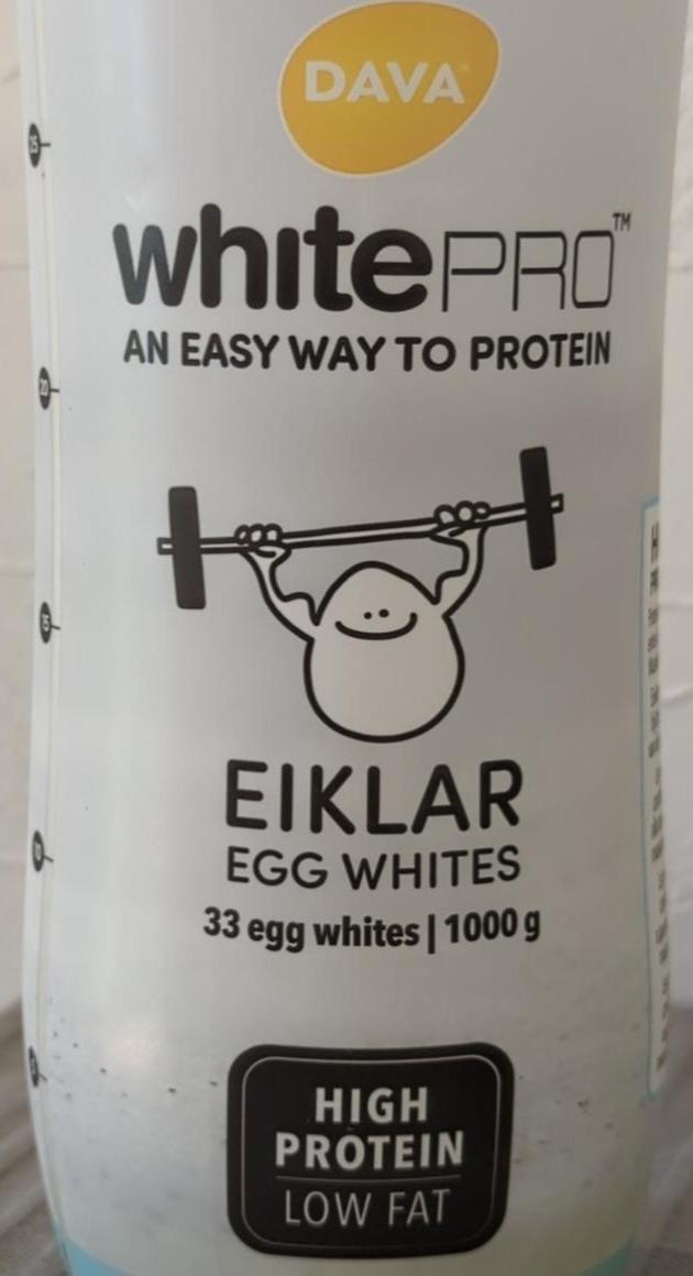 Fotografie - Eiklar Egg Whites Dava whitePRO