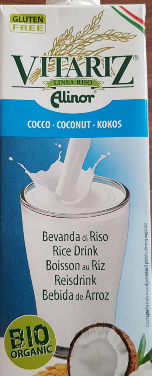Fotografie - Bio rice drink coconut Vitariz