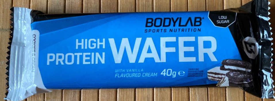 Fotografie - High Protein Wafer Cookies & Cream Bodylab
