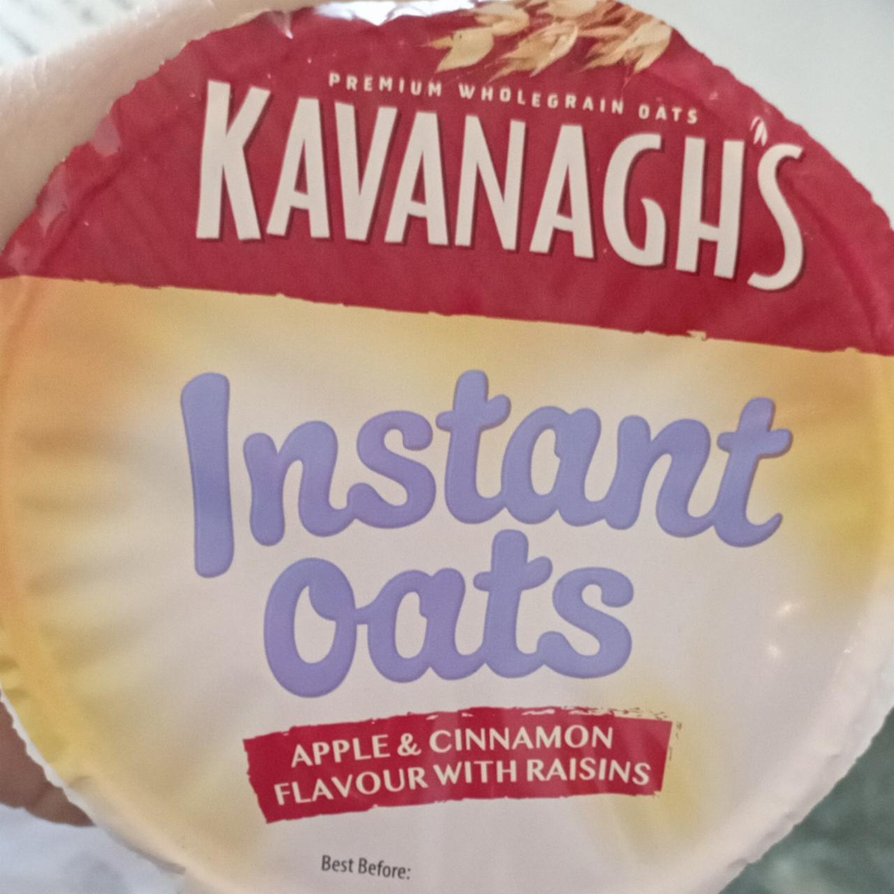 Fotografie - Instant oats Apple & Cinnamon Kavanagh's