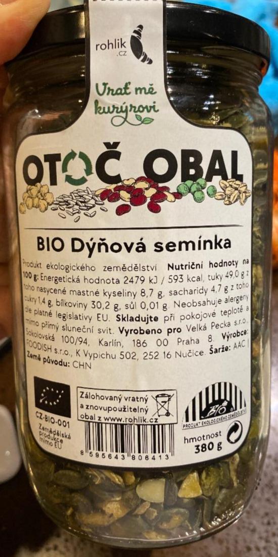 Fotografie - BIO Dýňová semínka Rohlik.cz