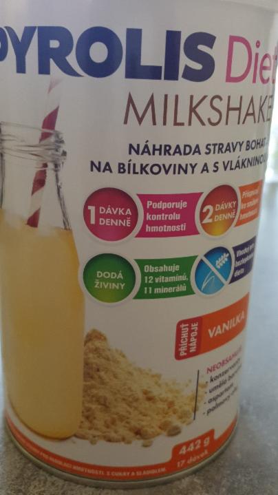Fotografie - Pyrolis Diet Milkshake vanilka