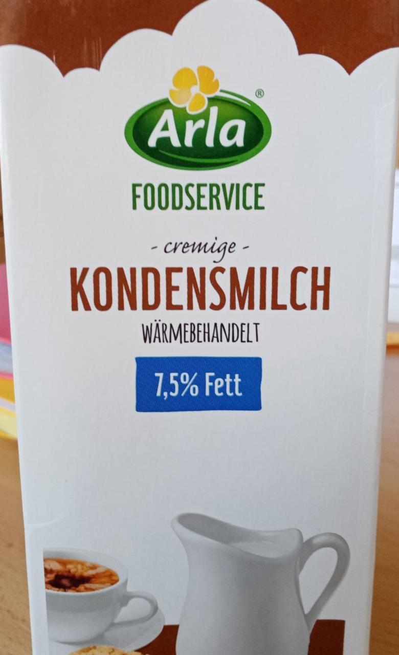 Fotografie - Kondensmilch cremige 7,5% Fett Arla