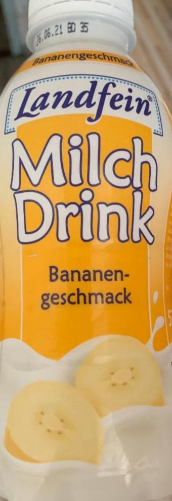 Fotografie - Milch Drink Bananengeschmack Landfein