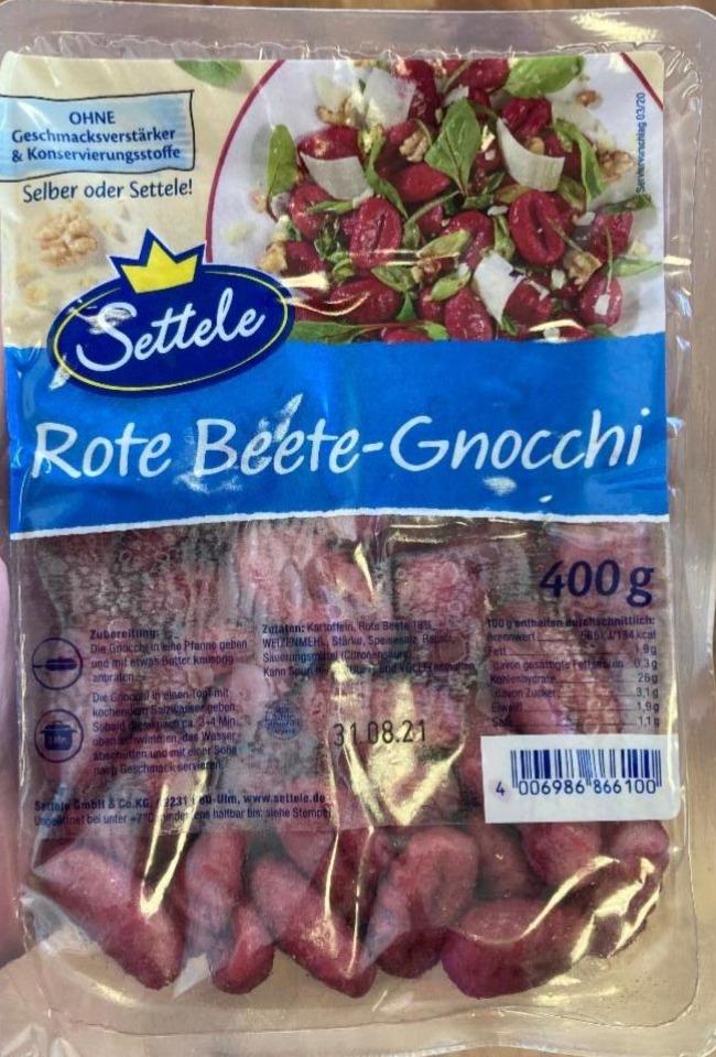 Fotografie - Rote Beete-Gnocchi Settele