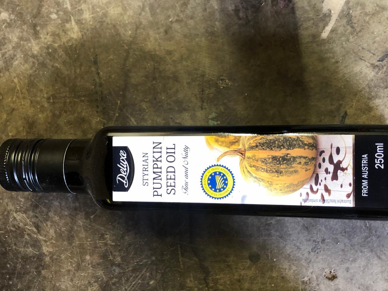 Fotografie - dýňový olej Deluxe pumpkin seed oil