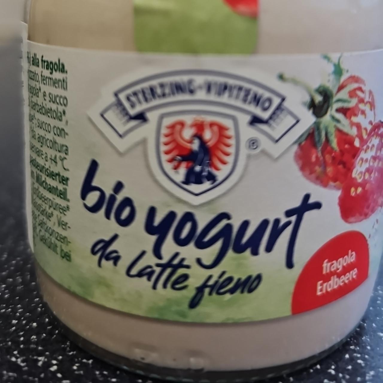Fotografie - Plnotučný jogurt jahoda Sterzing Vipiteno