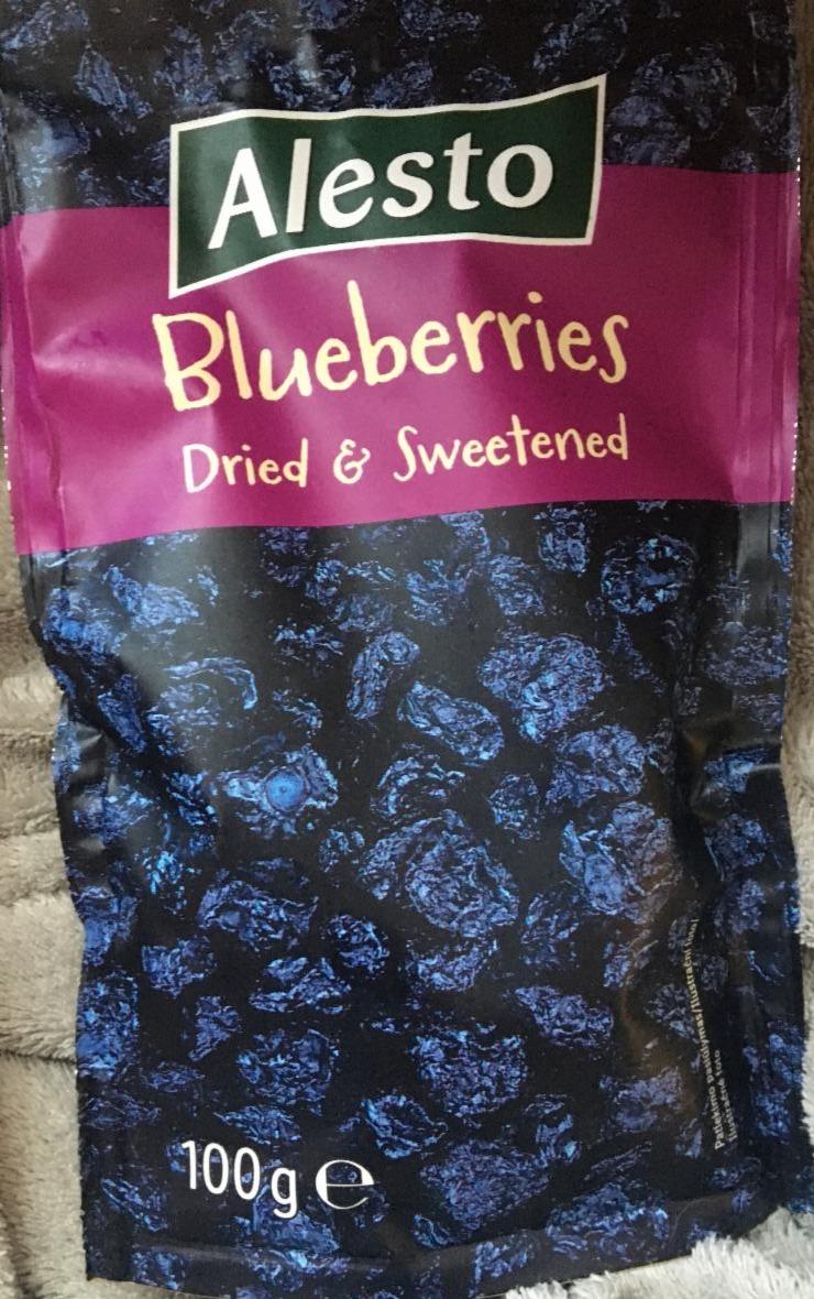 Fotografie - Blueberries Dried & Sweetened Alesto